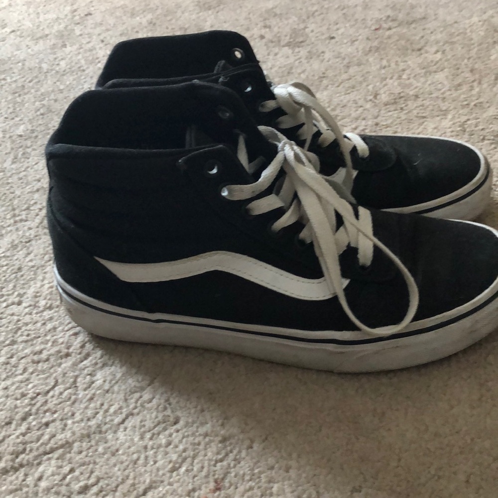 Black van high tops